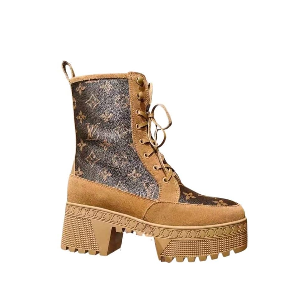 Louis Vuitton Laureate Platform Desert Boot Brown view 2