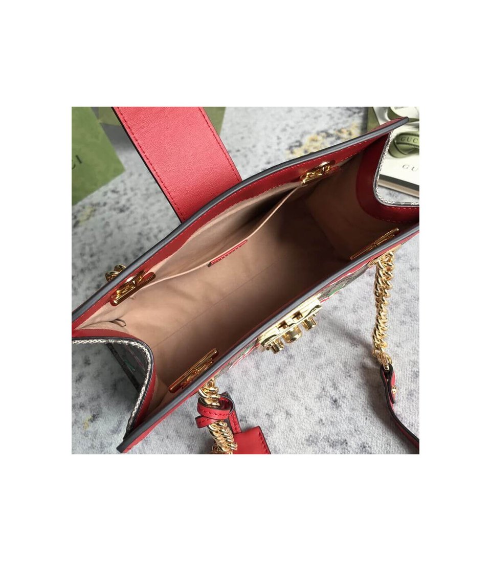 Gucci GG Apple Print Small Shoulder Bag view 13