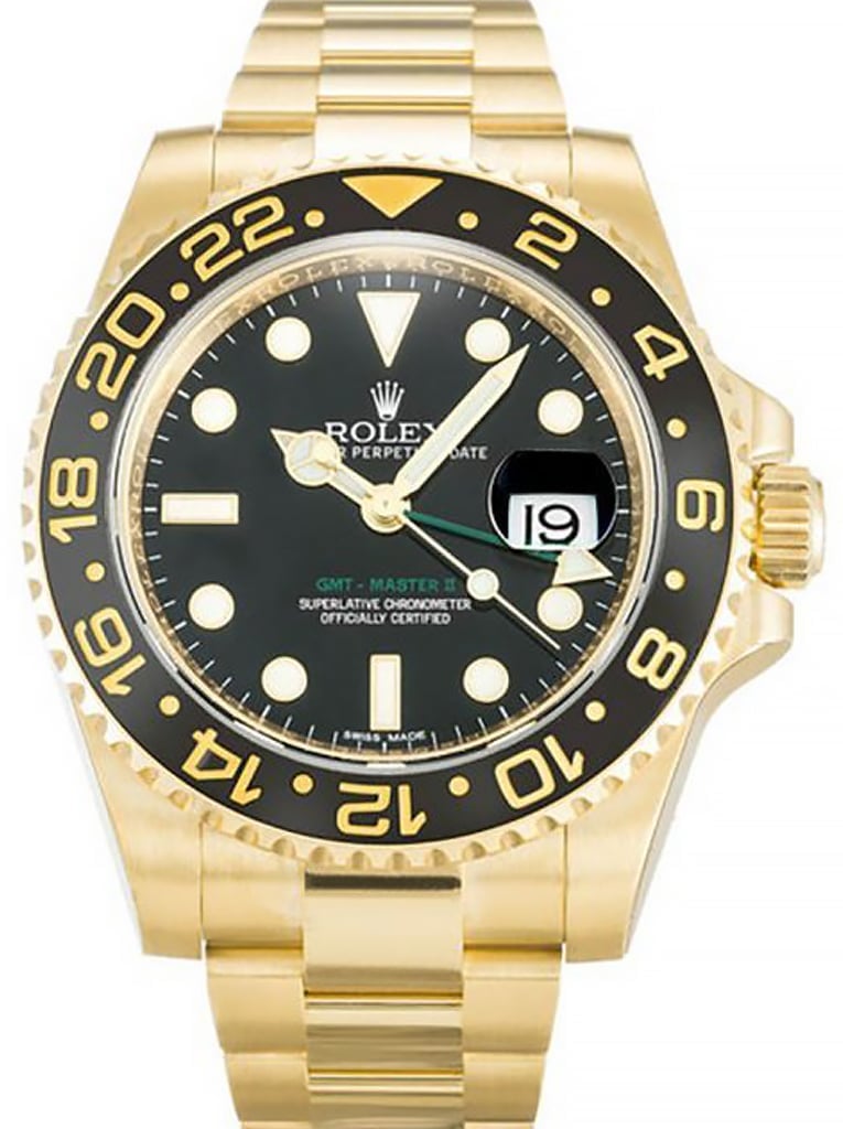 Rolex GMT-Master II 40mm Black Dial 116718 view 2