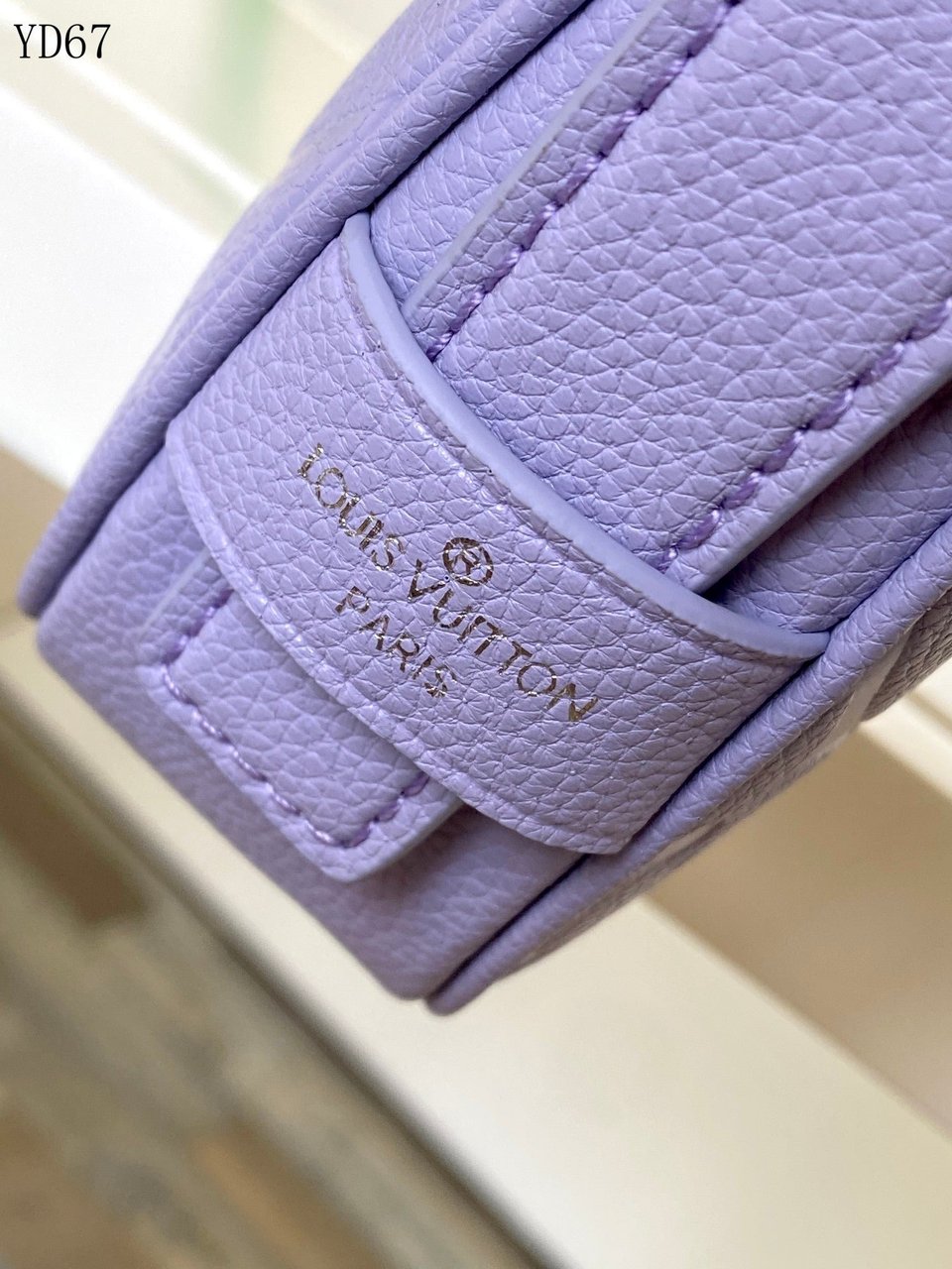 Louis Vuitton Monogram Empreinte Purple Shoulder Bag 20Cm M82391 view 5