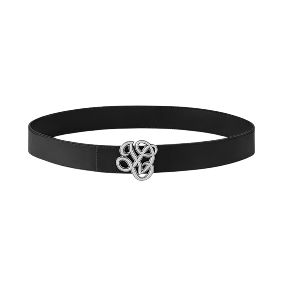 Louis Vuitton LV Black Dynasty 35mm Reversible Men Belt M4017Q view 4