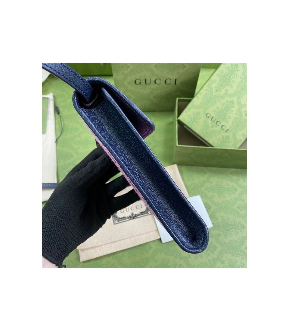Gucci GG Multicolour Mini Bag Pink view 6