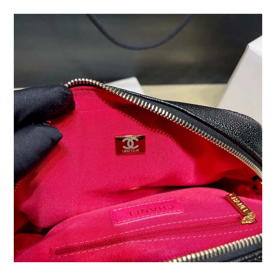 Chanel Backpack in Grained Calfskin view 12