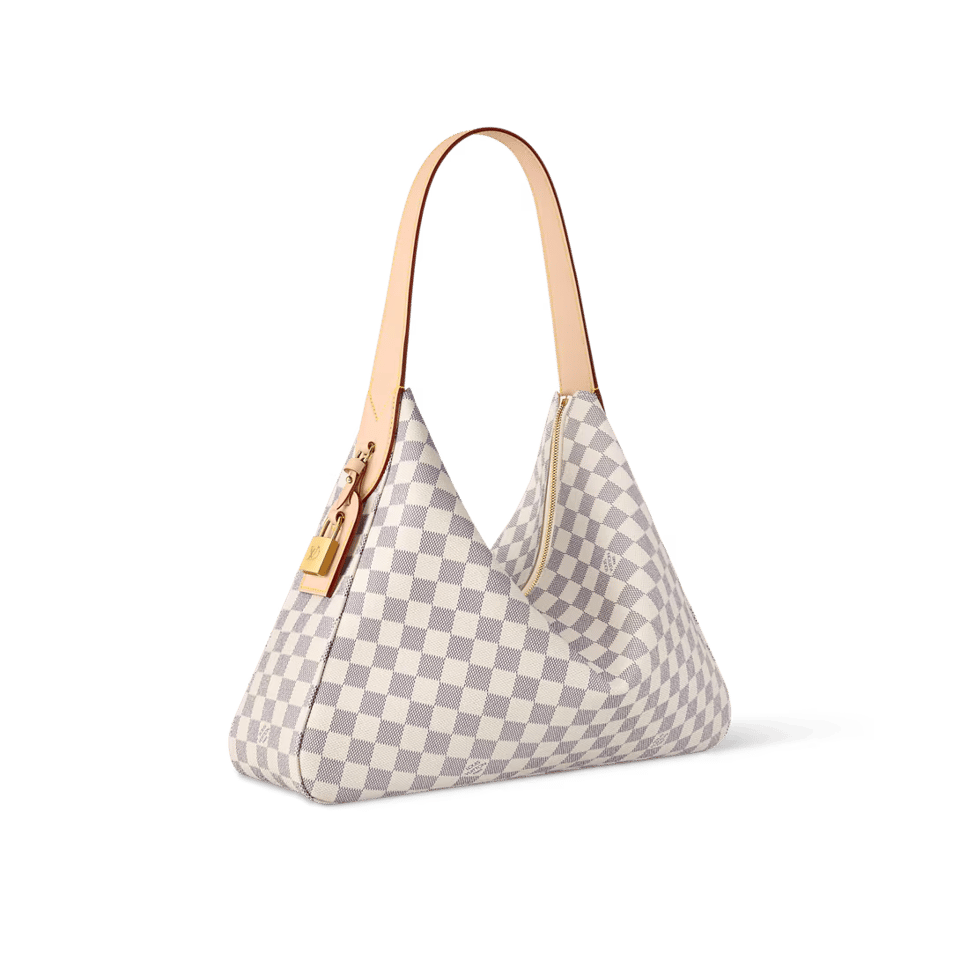Louis Vuitton Slouchy MM Shoulder Bag Damier Azur 40cm/15.7in N00126 view 8