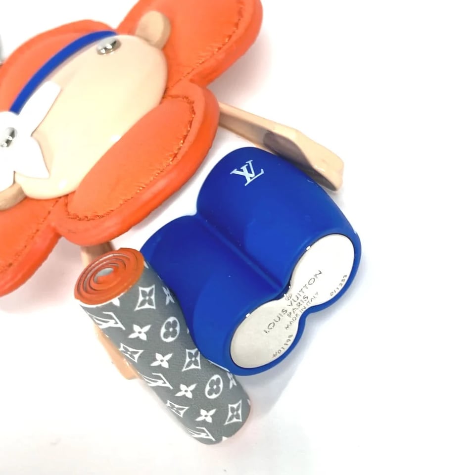 Louis Vuitton Vivienne Gym Bag Charm M01198 Orange And Blue Color 13.5cm/5.3in view 7