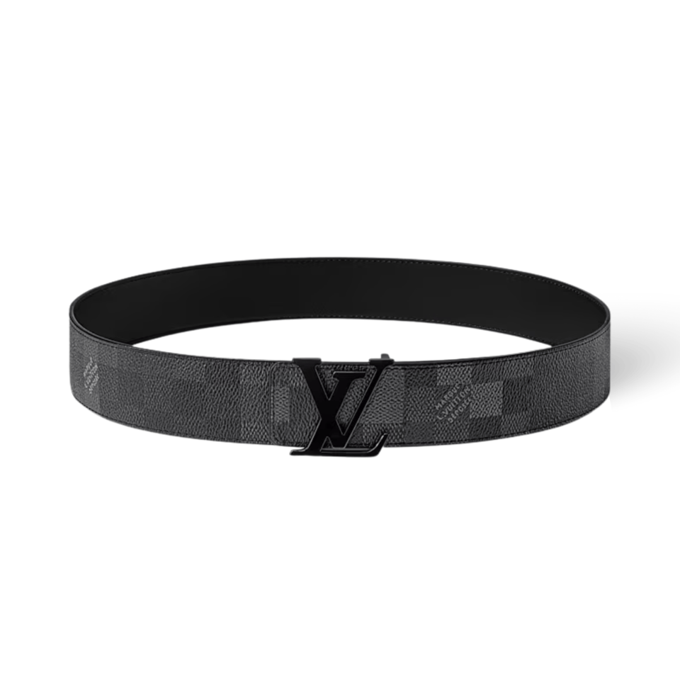 Louis Vuitton LV Initiales Damoflage 40mm Reversible Men Belt M8958Q view 2
