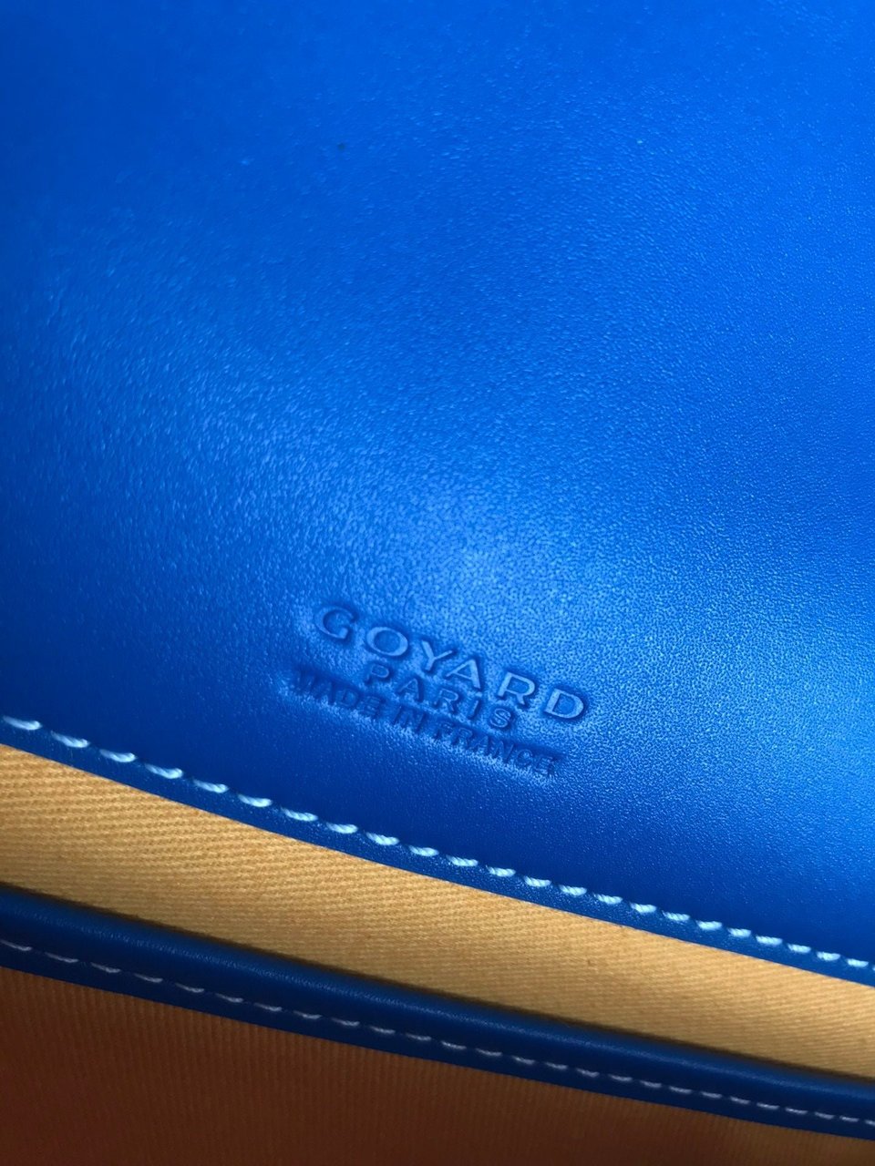 Goyard Belvedere Mm Bag 28Cm Sky Blue Canvas view 11
