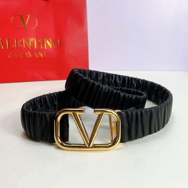Valentino Garavani Vlogo Elastic 3.0cm Belt view 4