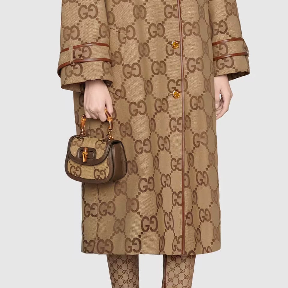 Gucci Bamboo 1947 Jumbo GG Mini Bag view 4