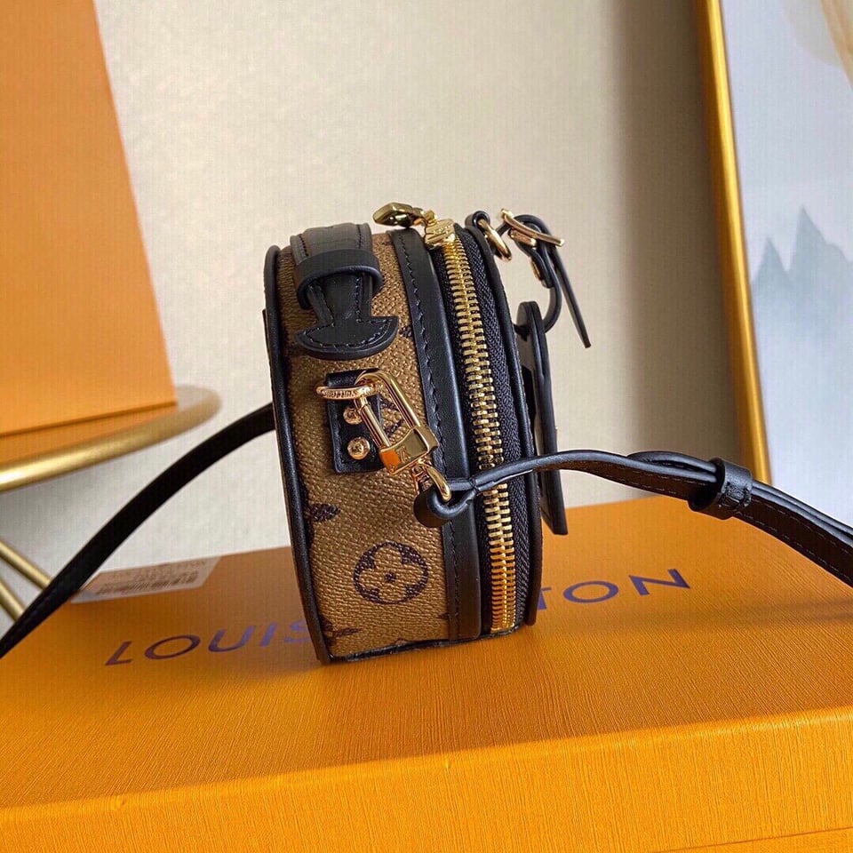 Louis Vuitton Mini Boite Chapeau Monogram Reverse – Women – Small Leather Goods 13cm view 16
