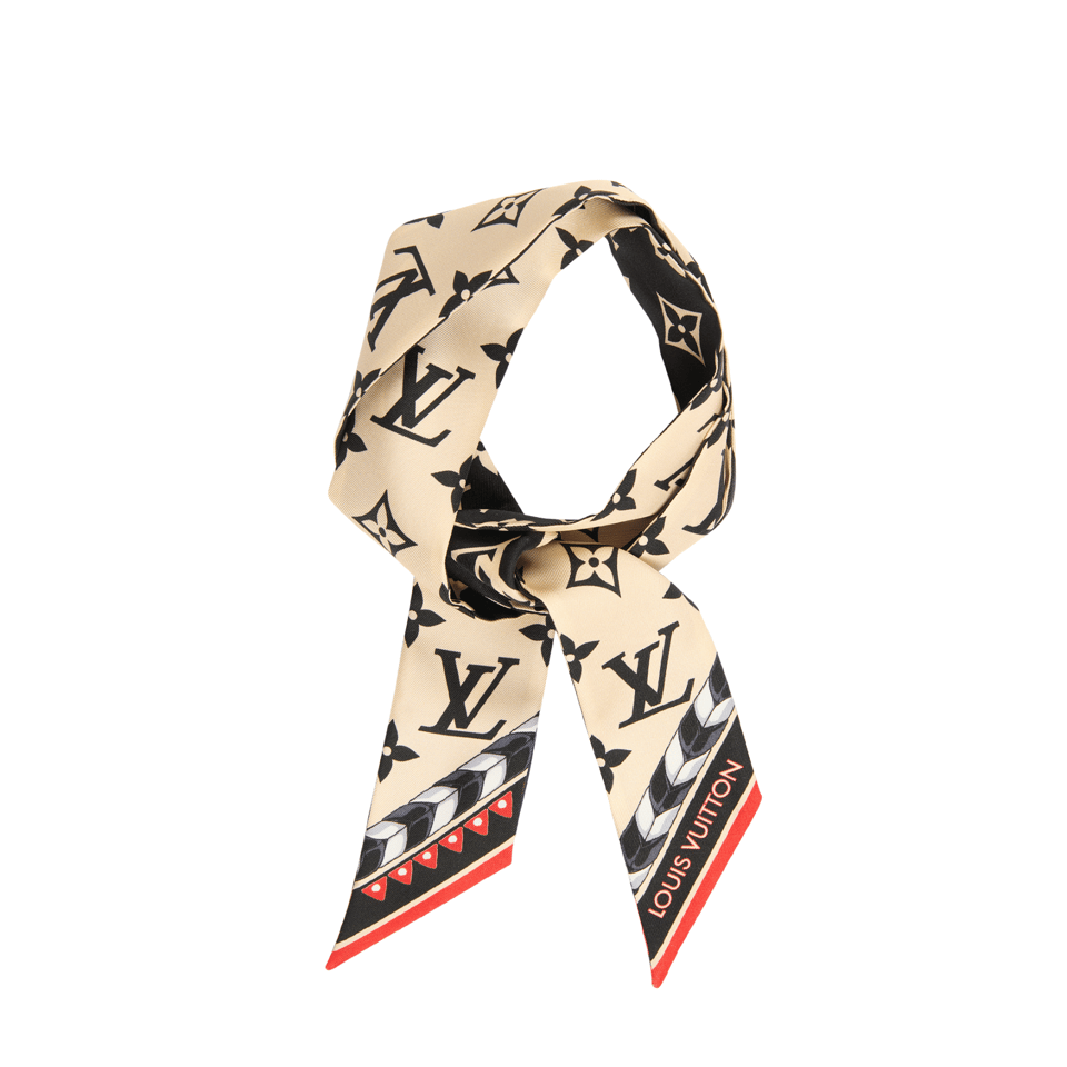Louis Vuitton Crafty Bi-Colour Bandeau Scarf view 3