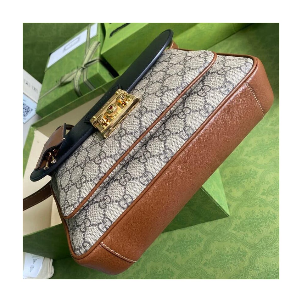 Gucci Padlock Small Shoulder Bag Black view 6