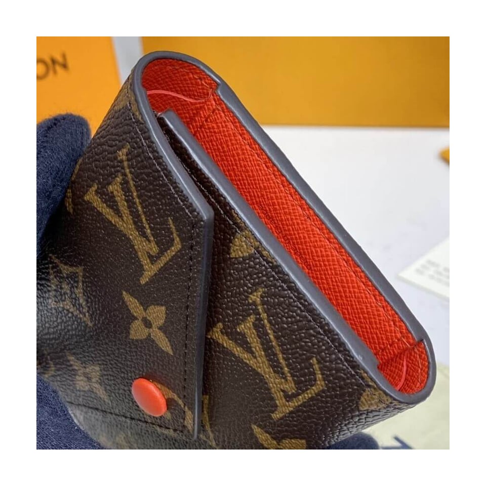 Louis Vuitton Monogram Canvas Victorine Wallet Watermelon Red view 5