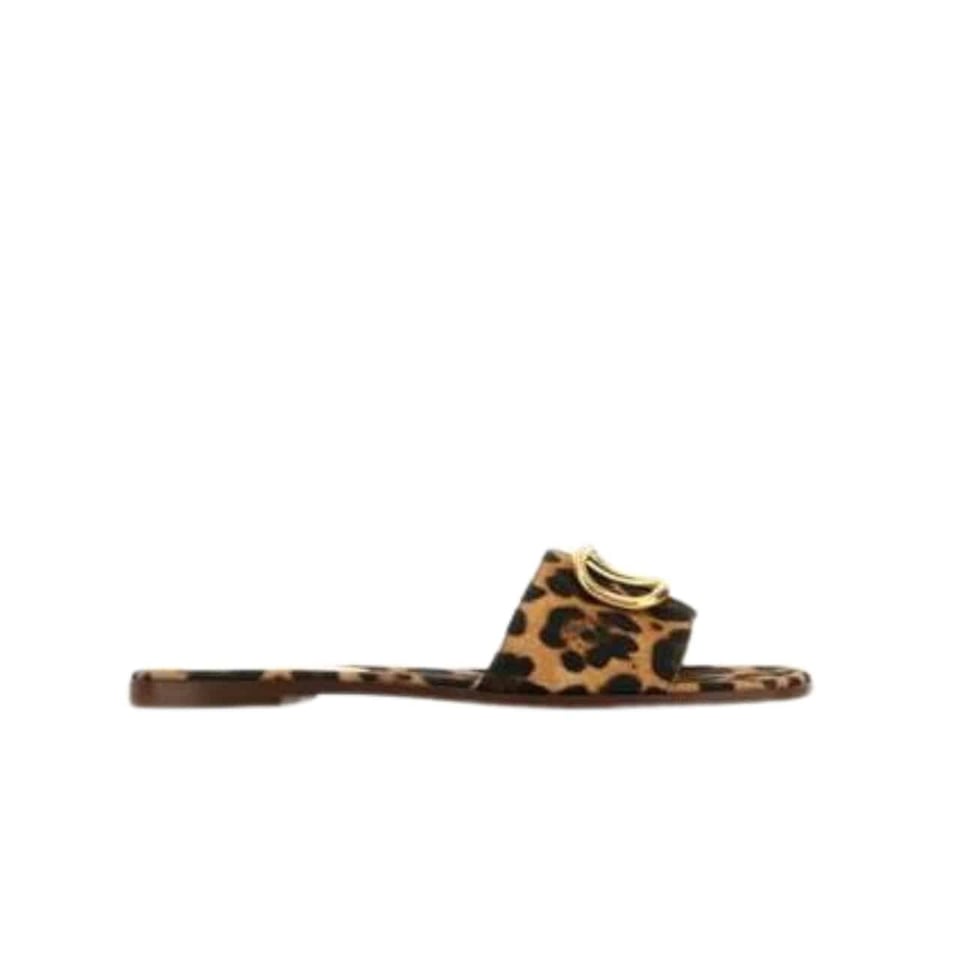 Valentino Garavani Leopard Print Buckle Sandals 3W2S0Bd5Rqy 09J view 2