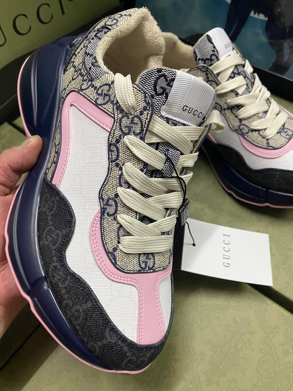 Gucci Women’S Gg Rhyton Sneaker 692902 Uiq30 1061 view 4