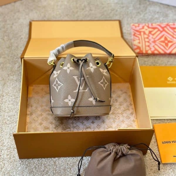 Louis Vuitton Nano No Bag Monogram Beige 16Cm M46291 view 4