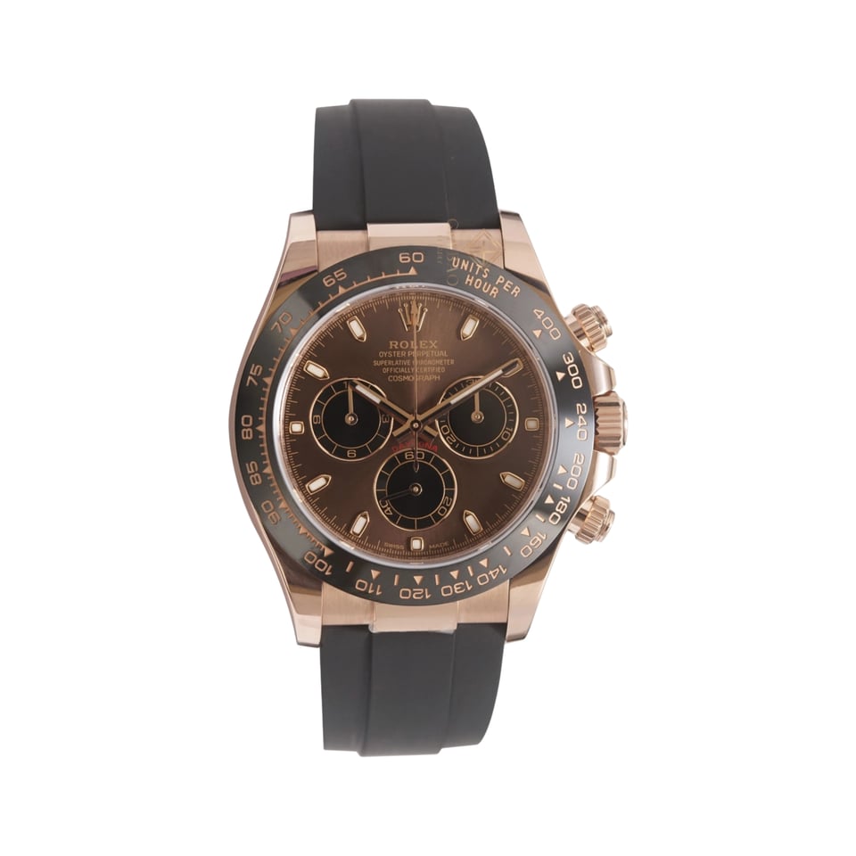 [Super Clone] Rolex Cosmograph Daytona 116515LN Chocolate Dial Luminous Hour Markers