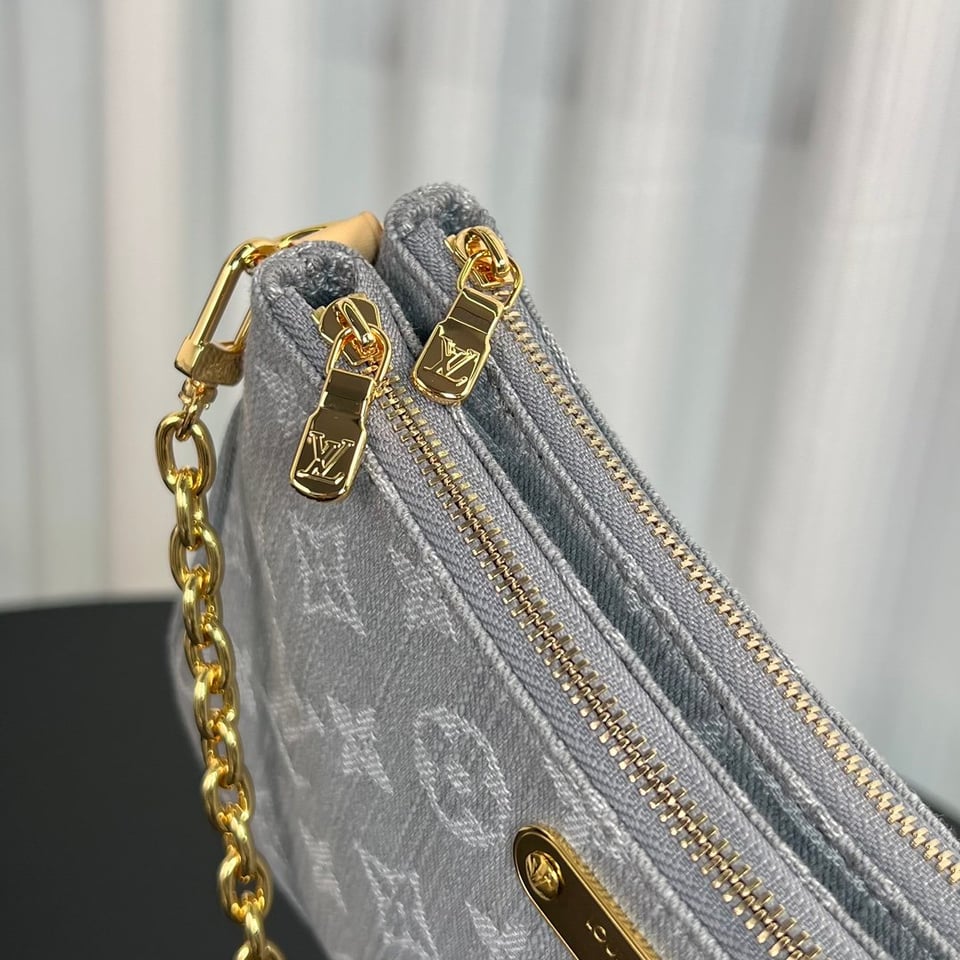 Louis Vuitton Liv Pochette Other Monogram Denim 24.5cm/ 9.6in view 5