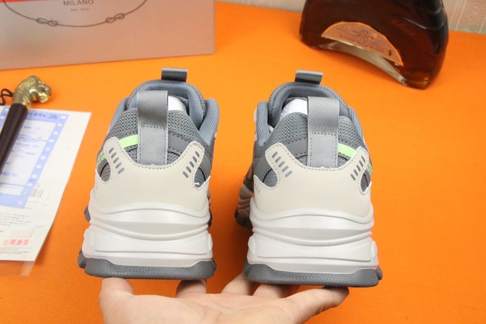 Prada Sport Running Sneaker In Grey view 10