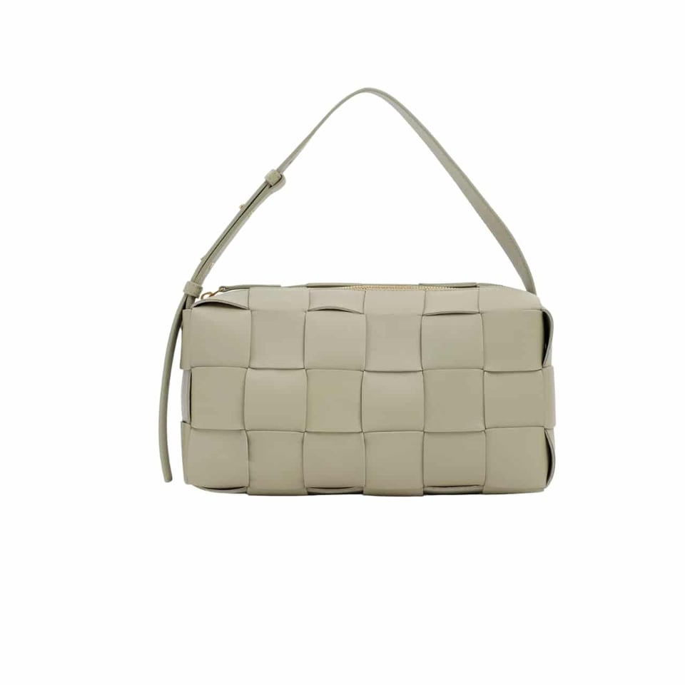 Bottega Veneta Brick Leather Bag 28Cm view 2
