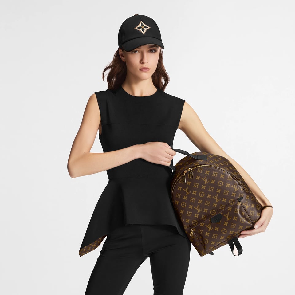 Louis Vuitton Palm Springs Backpack MM Monogram Canvas 28cm/11in M44874 view 4