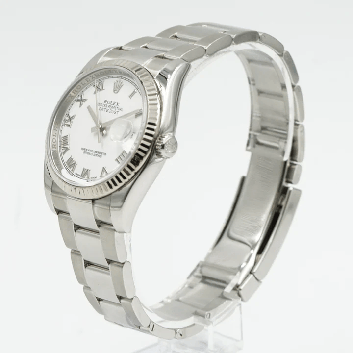 Rolex Datejust 31mm White Dial 278274 view 4