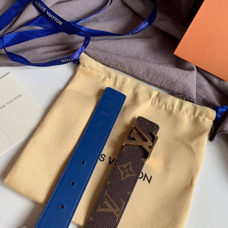 LV Escale LV Initiales 30mm Reversible Belt M0255W view 5