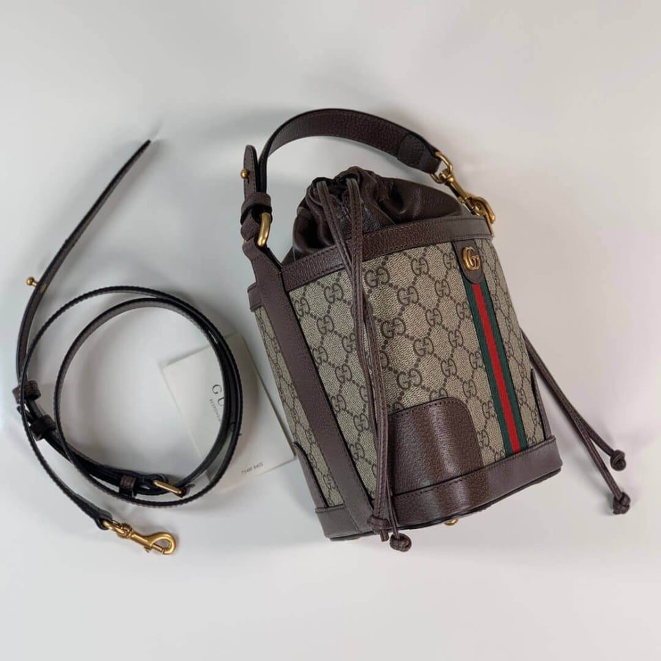 Gucci Ophidia GG Bucket Bag view 10