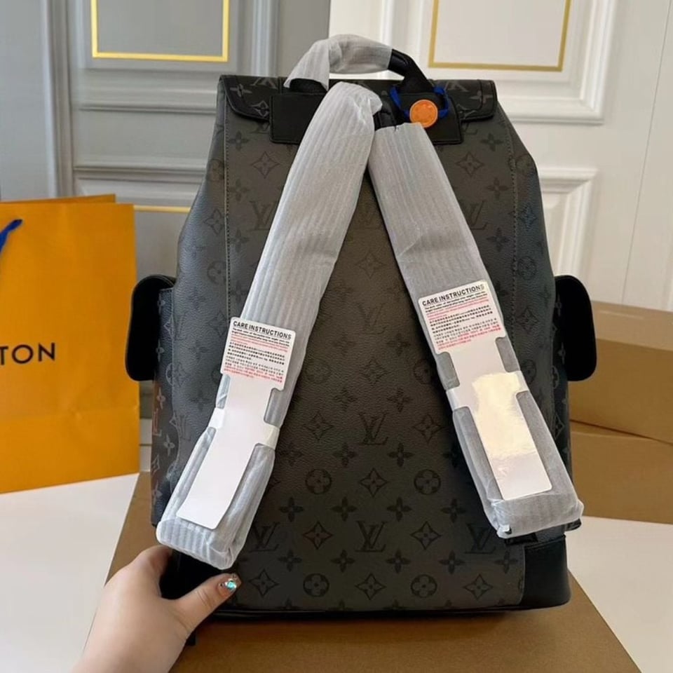 Louis Vuitton Christopher Backpack Black 34Cm view 7
