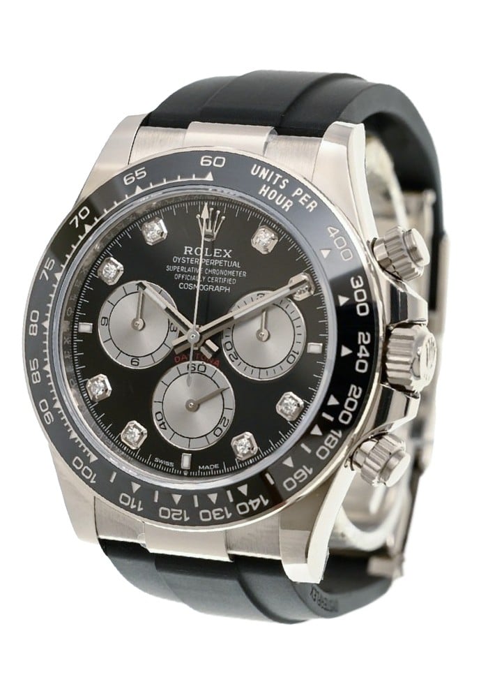 Rolex Daytona 40 mm Bright black Dial 126519LN view 3