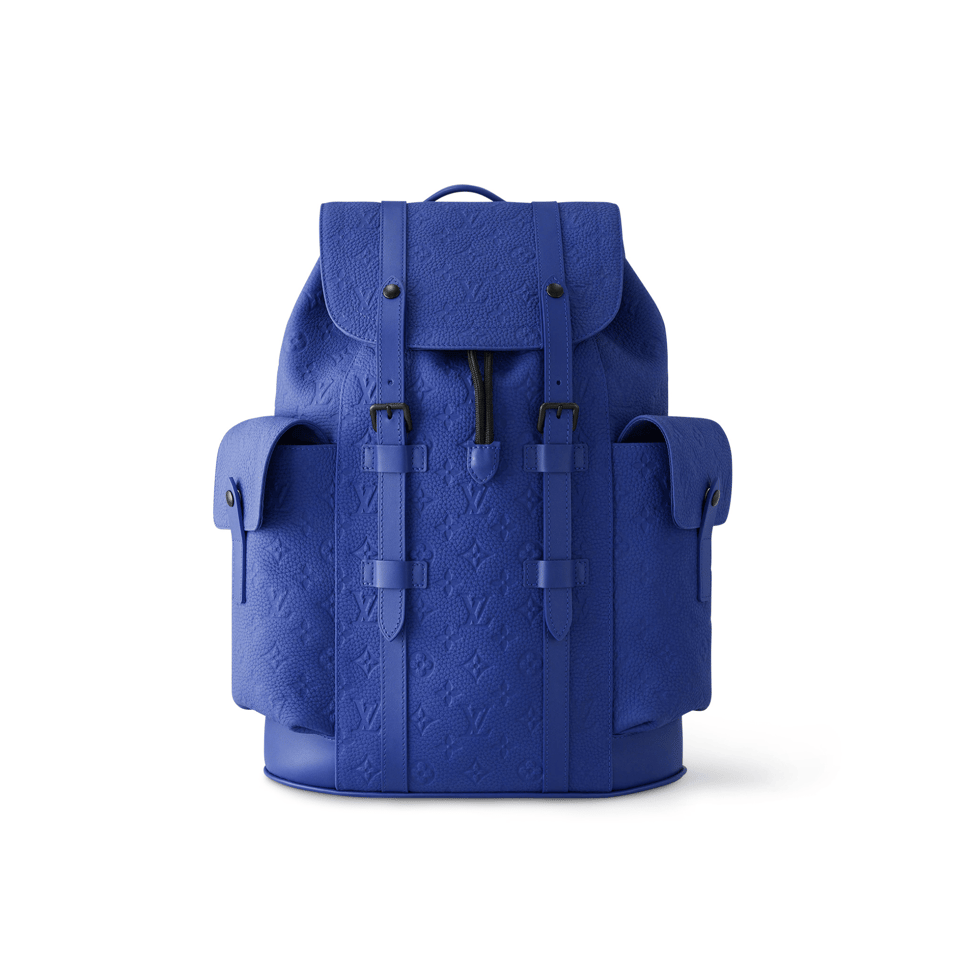 Louis Vuitton Christopher Pm Backpack Blue 48Cm M23189 For Men view 2