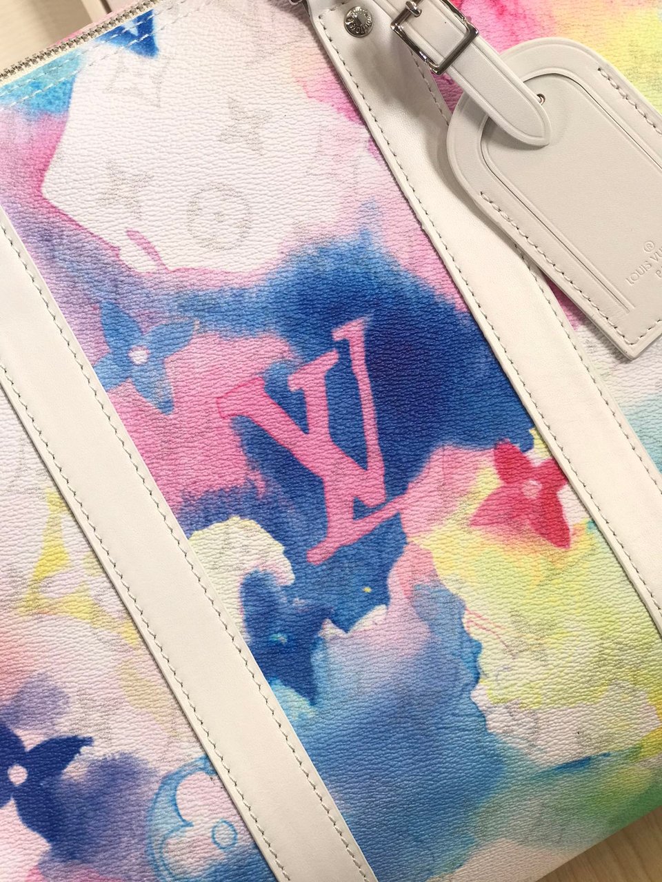 Louis Vuitton Keepall 50 Monogram Watercolor M45758 view 6
