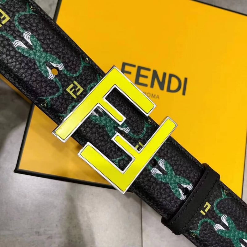 Fendi 40mm Leather Belt 8C057 view 6