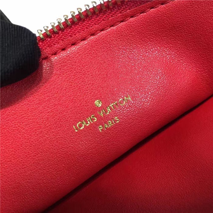Louis Vuitton F Licie Pochette Scarlet Red 21cm/8.3in view 6