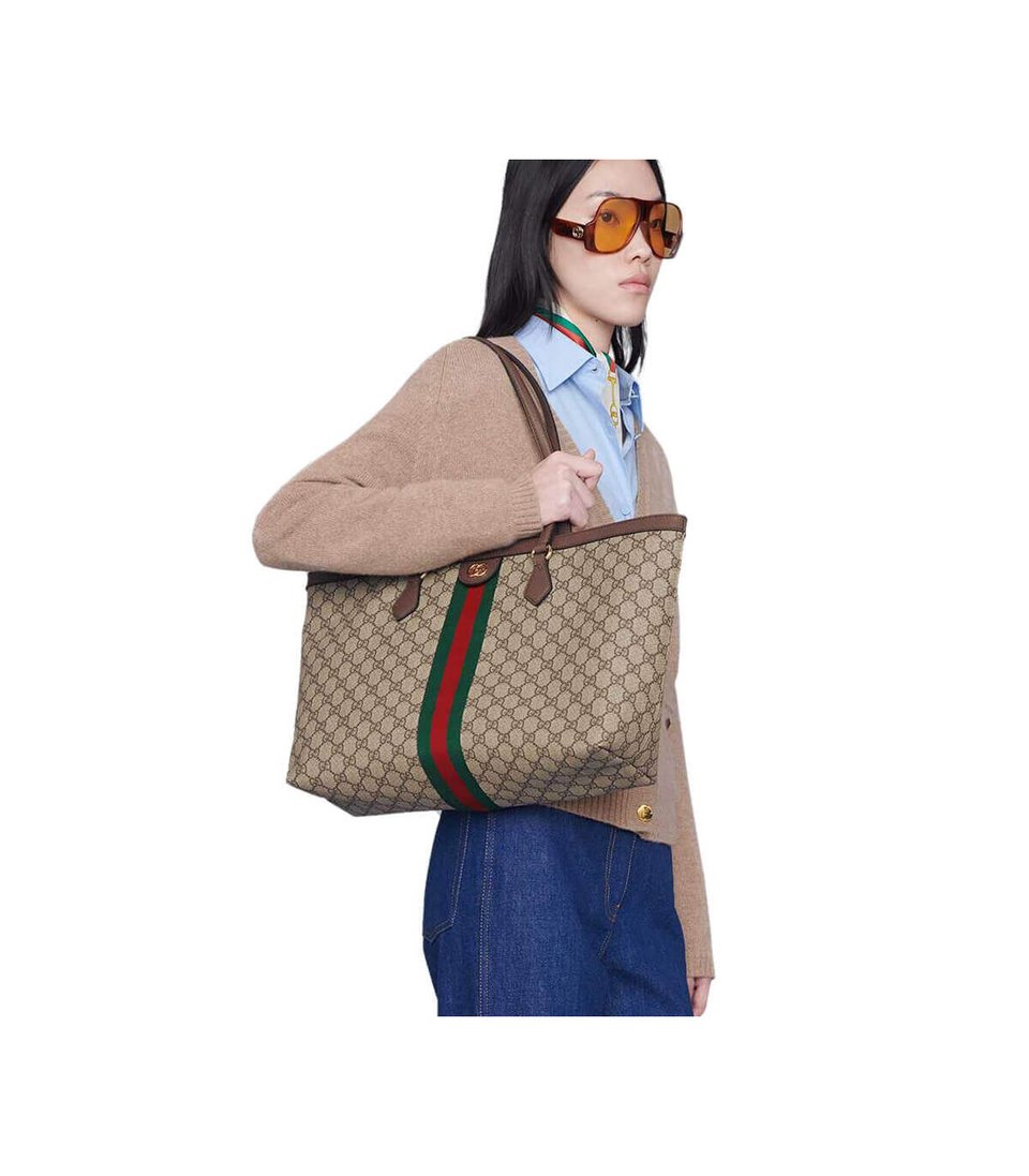 Gucci Ophidia Medium Tote Bag 38cm/15in view 3