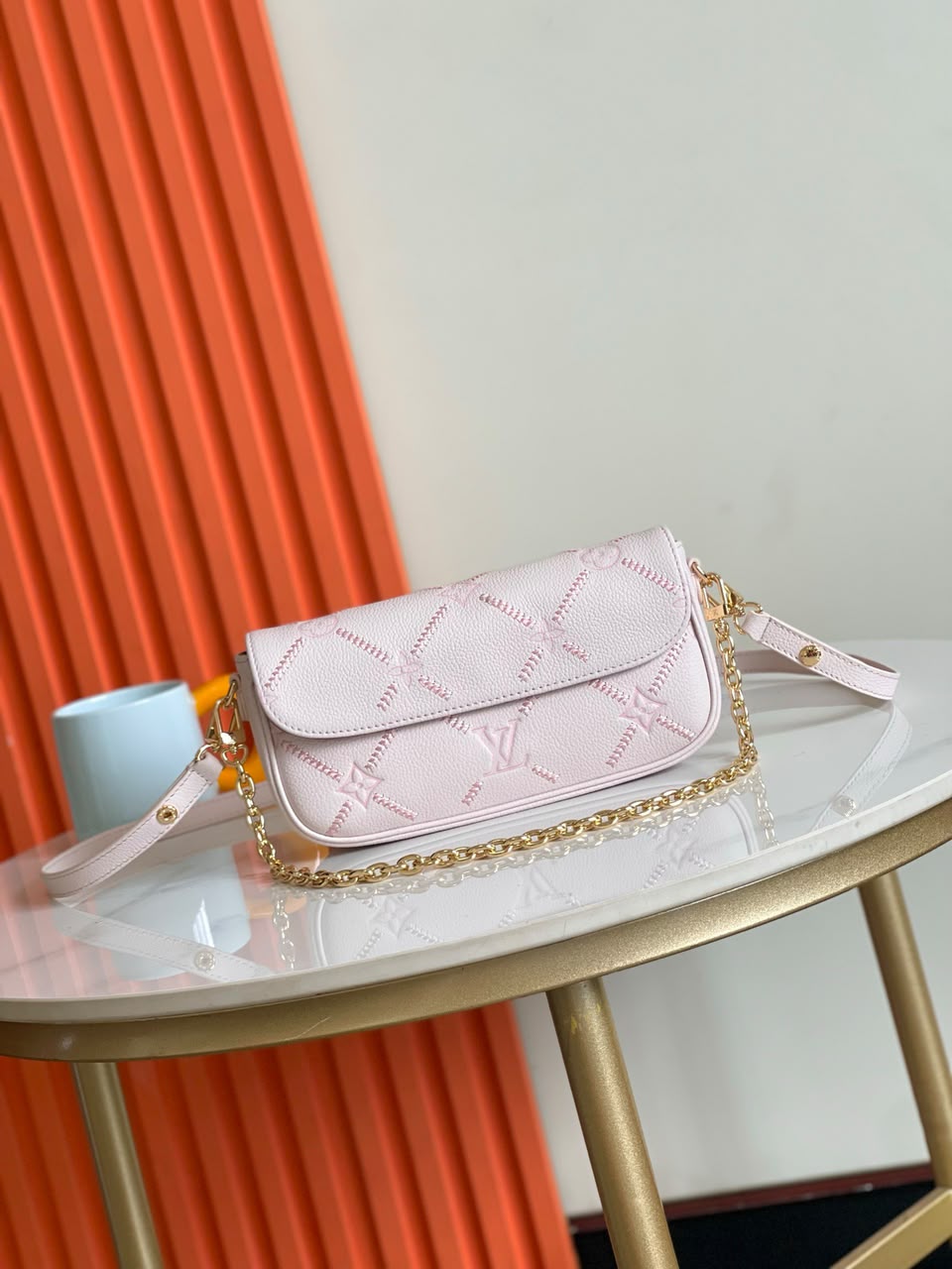 Louis Vuitton Ivy Bag Light Bliss Couture Cream 23.5cm M29502 view 10