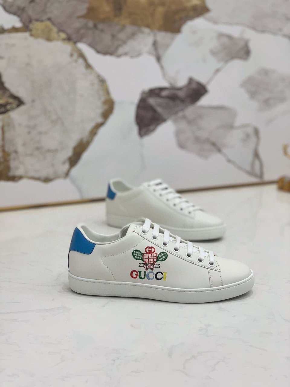 Gucci Ace Tennis ‘White’ 602684 Ayo70 9096 view 10