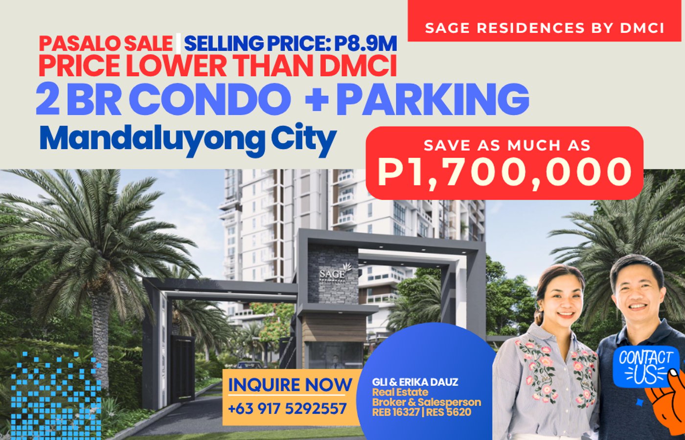 Photo 1 of 10 — 2BR condo for sale, Sage Residences, Mandaluyong