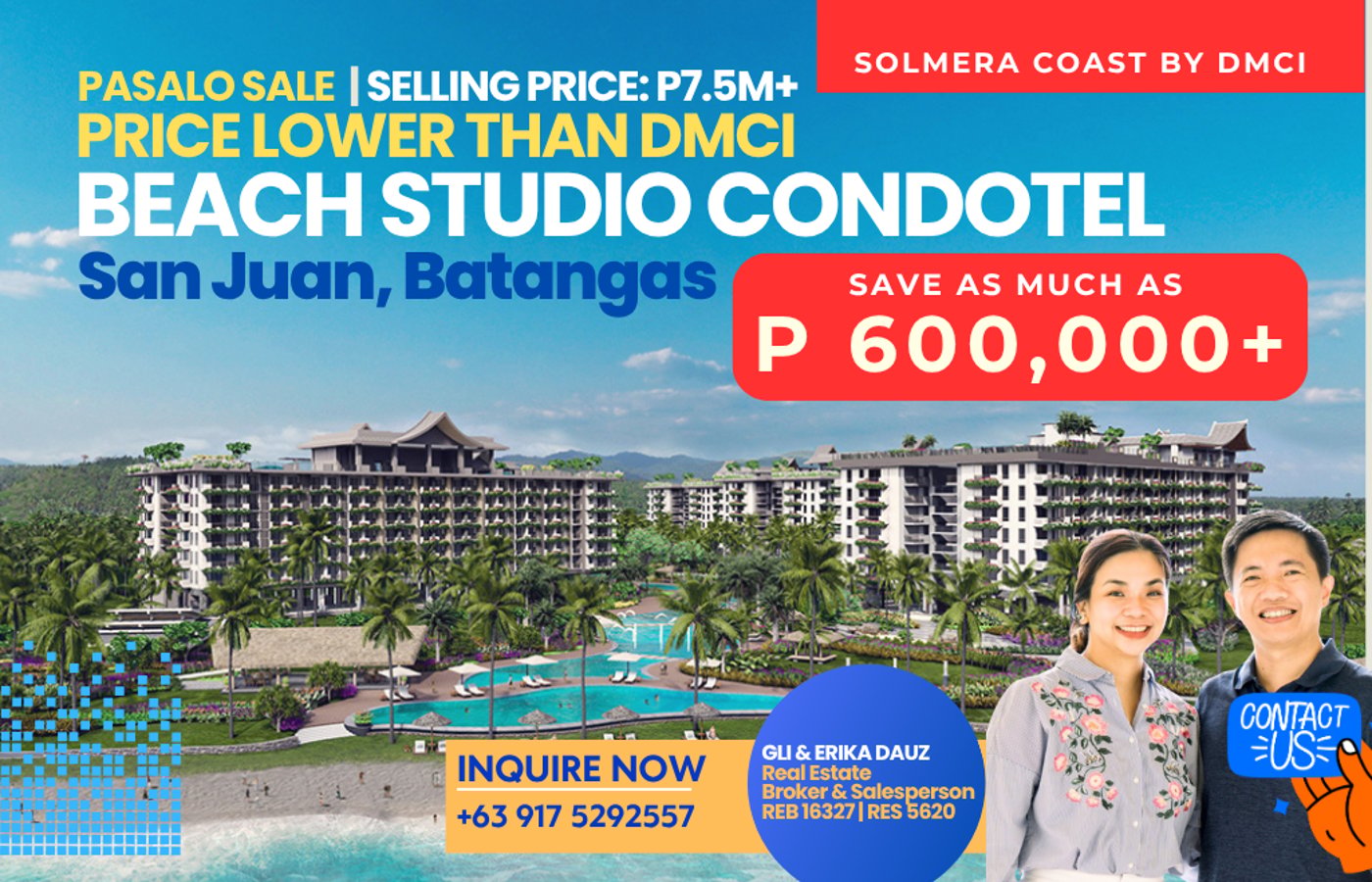 Photo 1 of 10 — Condo for sale, Solmera Coast - Bumi Building, San Juan