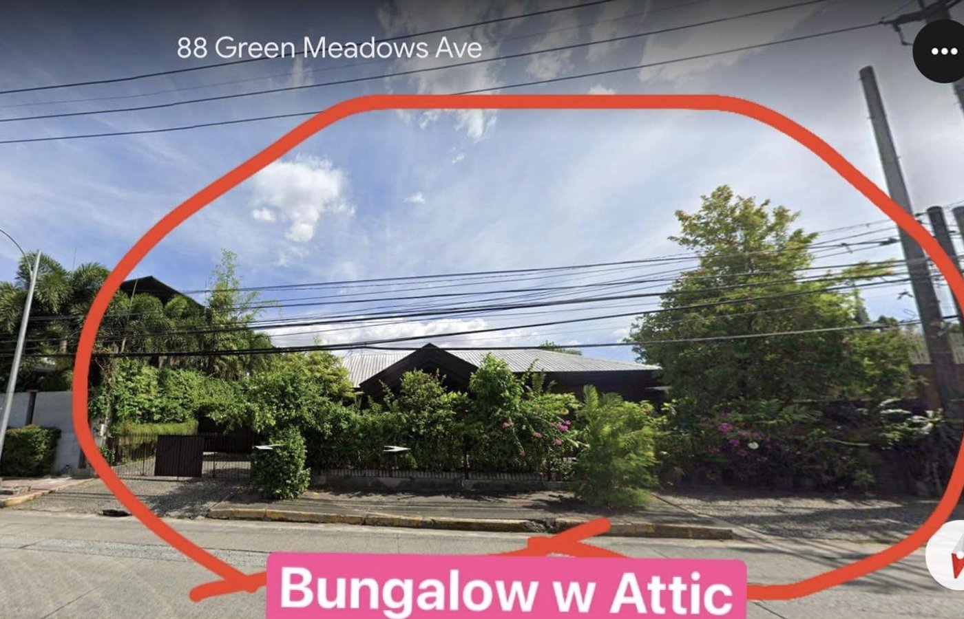 Photo 6 of 6 — Residential lot for sale, Greenmeadows, Quezon City