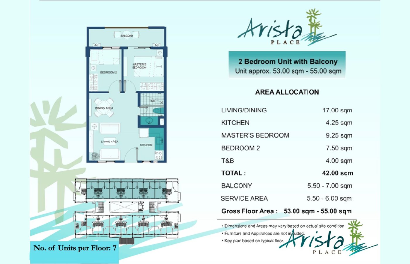 Photo 2 of 10 — 2BR condo for sale, Arista Place - Vincere Building, Parañaque