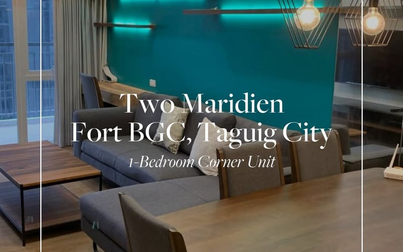 FOR LEASE — 1BR at Two Maridien