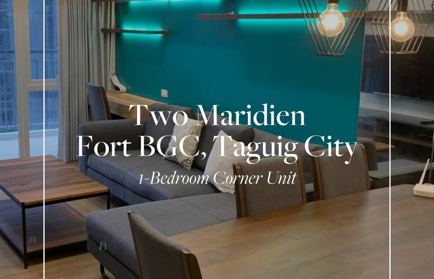 Photo 1 of 9 — 1BR condo for rent, Two Maridien, Taguig