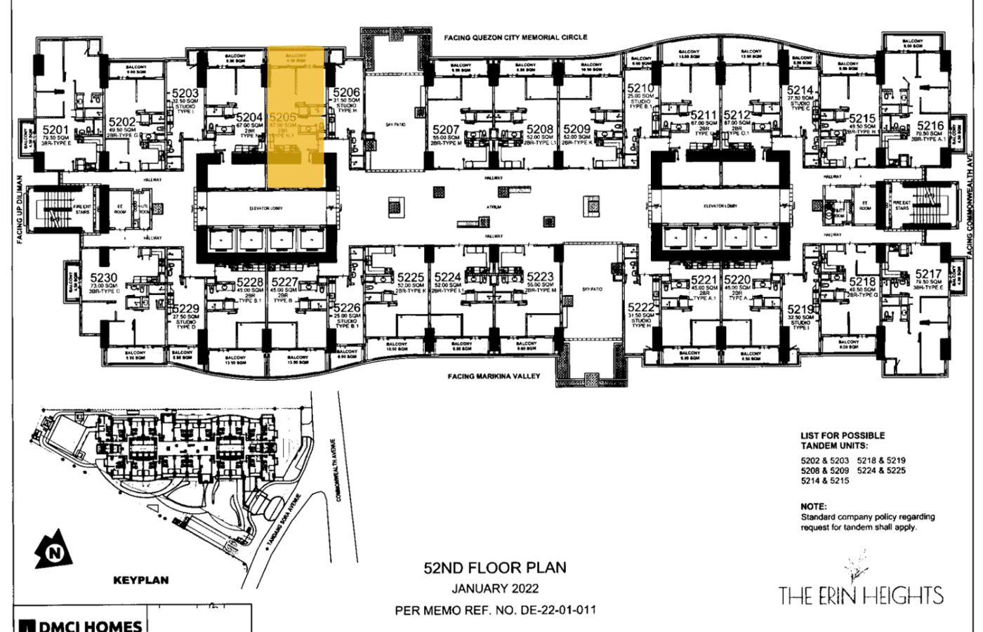 Photo 4 of 10 — 2BR condo for sale, Erin Heights, Quezon City