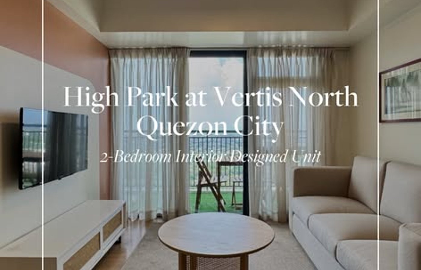 Photo 1 of 10 — 2BR condo for sale, High Park at Vertis North Tower 2, Quezon City