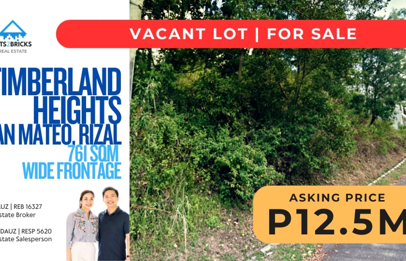 Prime 700+ sqm Farm Residential Lot in Timberland Heights, San Mateo, Rizal