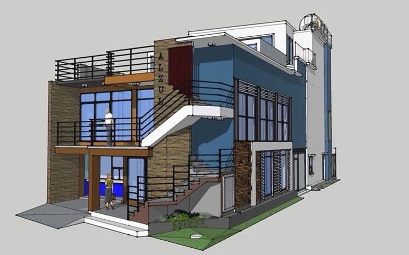 3-Storey Commercial Building + 4th-Floor Penthouse for Sale – Sta. Rita, Pampanga | ₱15M
