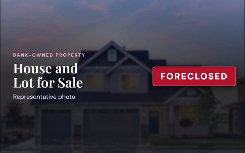 Foreclosed House and Lot for Sale — No. 32 Molave Drive 1, Quezon City