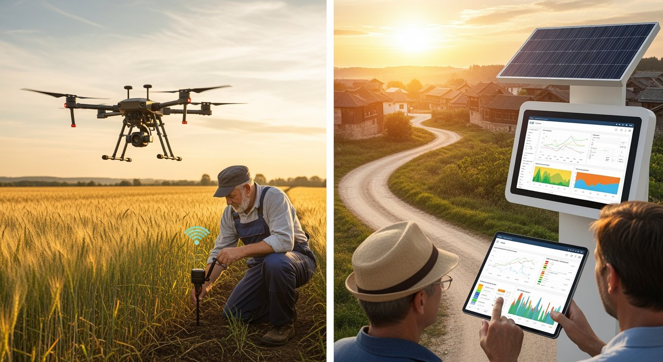 A story of two approaches to AI implementation in rural areas