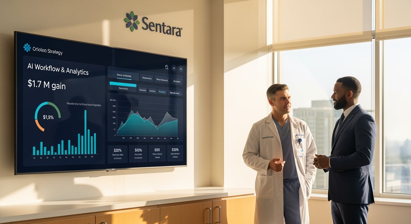 Sentara earns $1.7M utilizing an AI-driven workflow and analytics solution.